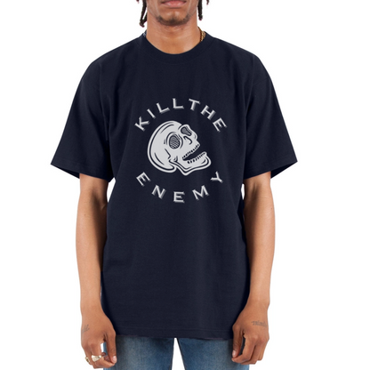 Unisex Oversized Heavyweight T-Shirt - navy